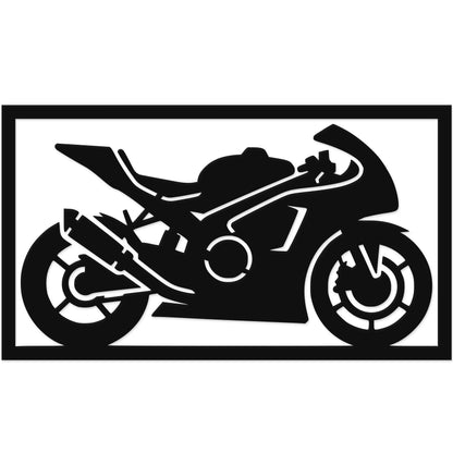 Superšport motorka 1.0 - Drevená dekorácia na stenu