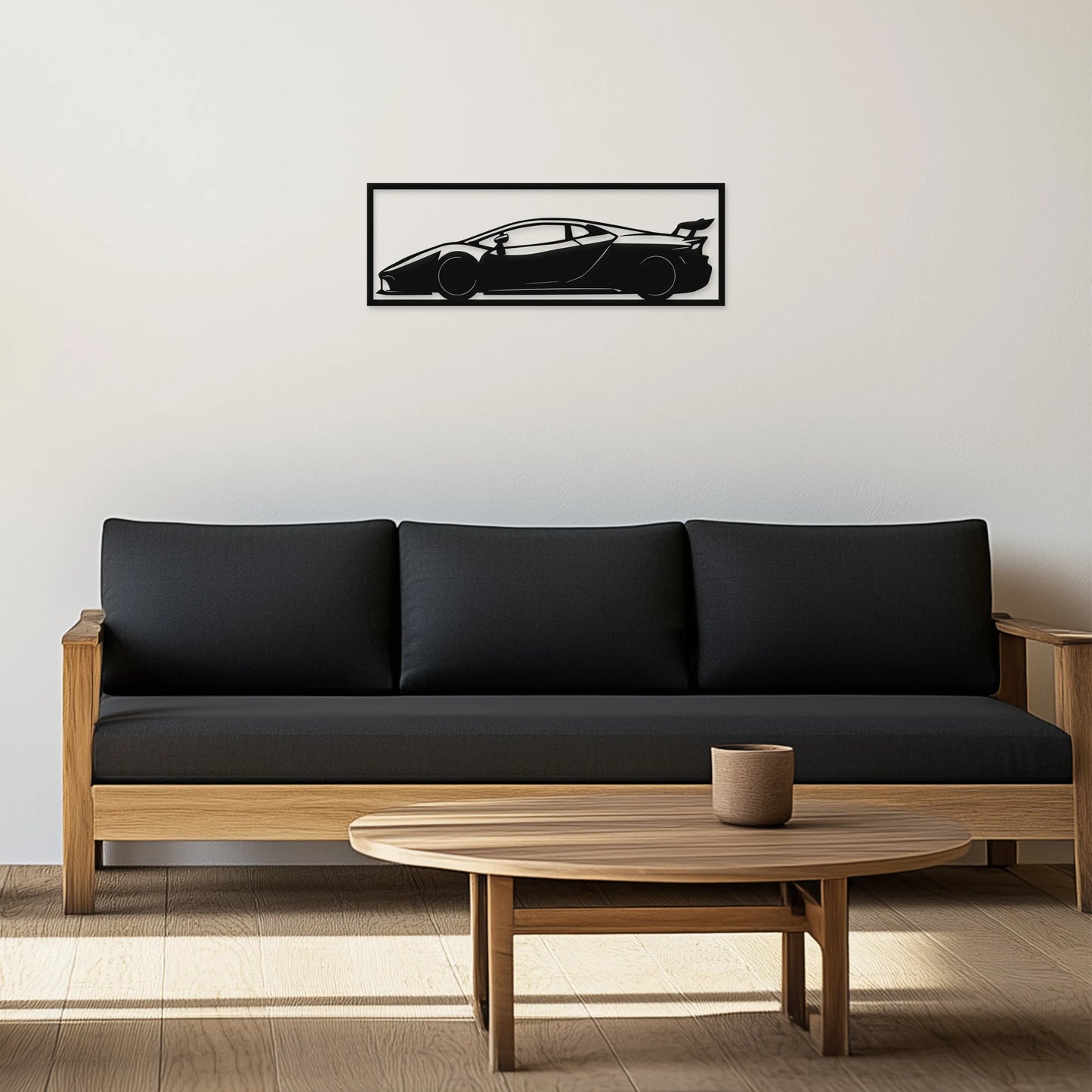 Superšport auto 1.0 - Drevená dekorácia na stenu
