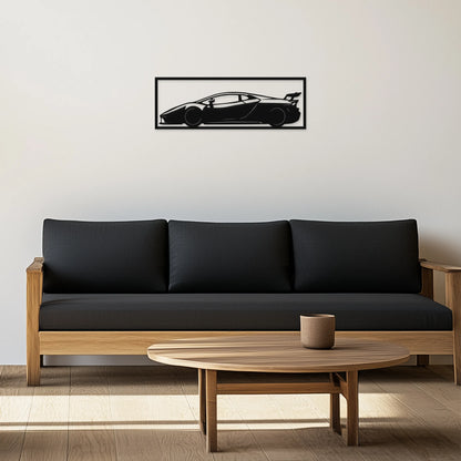 Superšport auto 1.0 - Drevená dekorácia na stenu