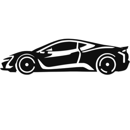 Superšport auto 2.0 - Drevená dekorácia na stenu