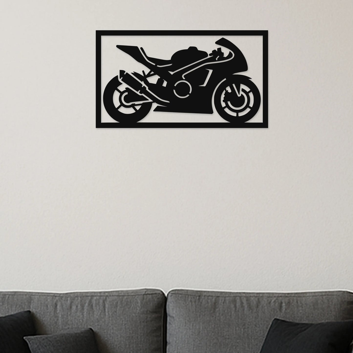 Superšport motorka 1.0 - Drevená dekorácia na stenu