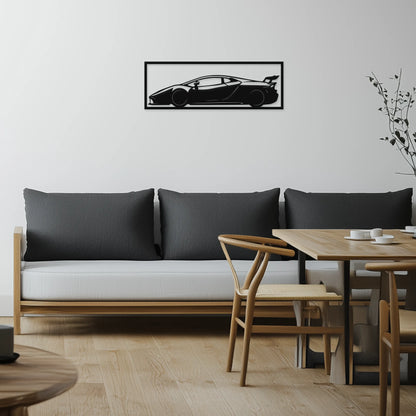 Superšport auto 1.0 - Drevená dekorácia na stenu